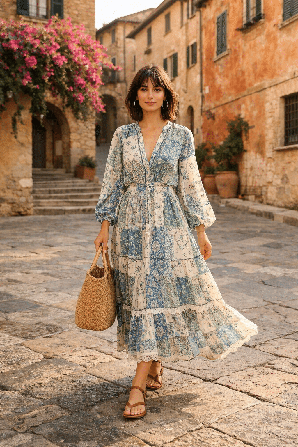 Stylish outfit perfect for italy honeymoon outfits, showcasing elegance and comfort for a romantic getaway.