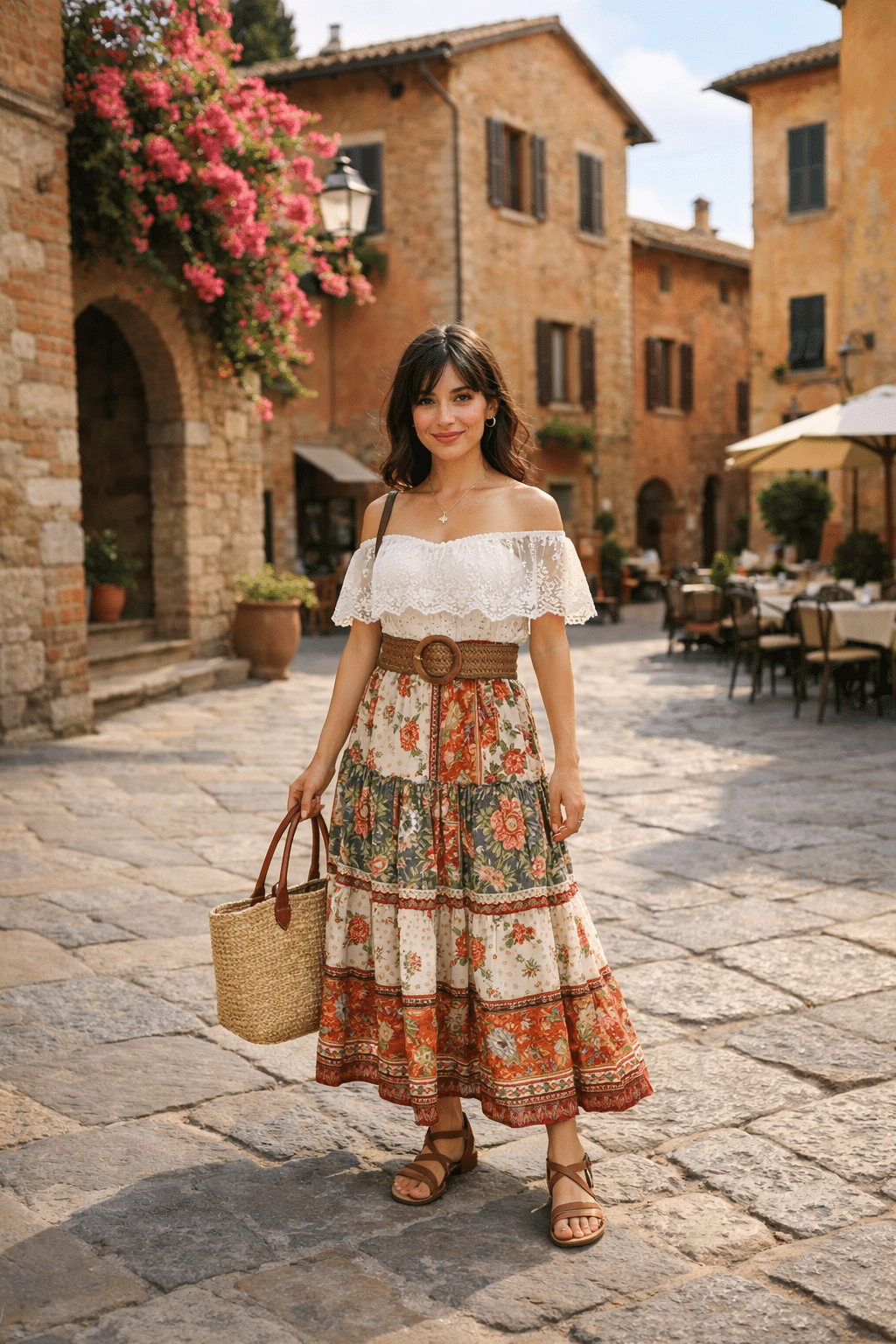 Chic petite Italy outfits perfect for exploring the stunning streets of Florence in style.