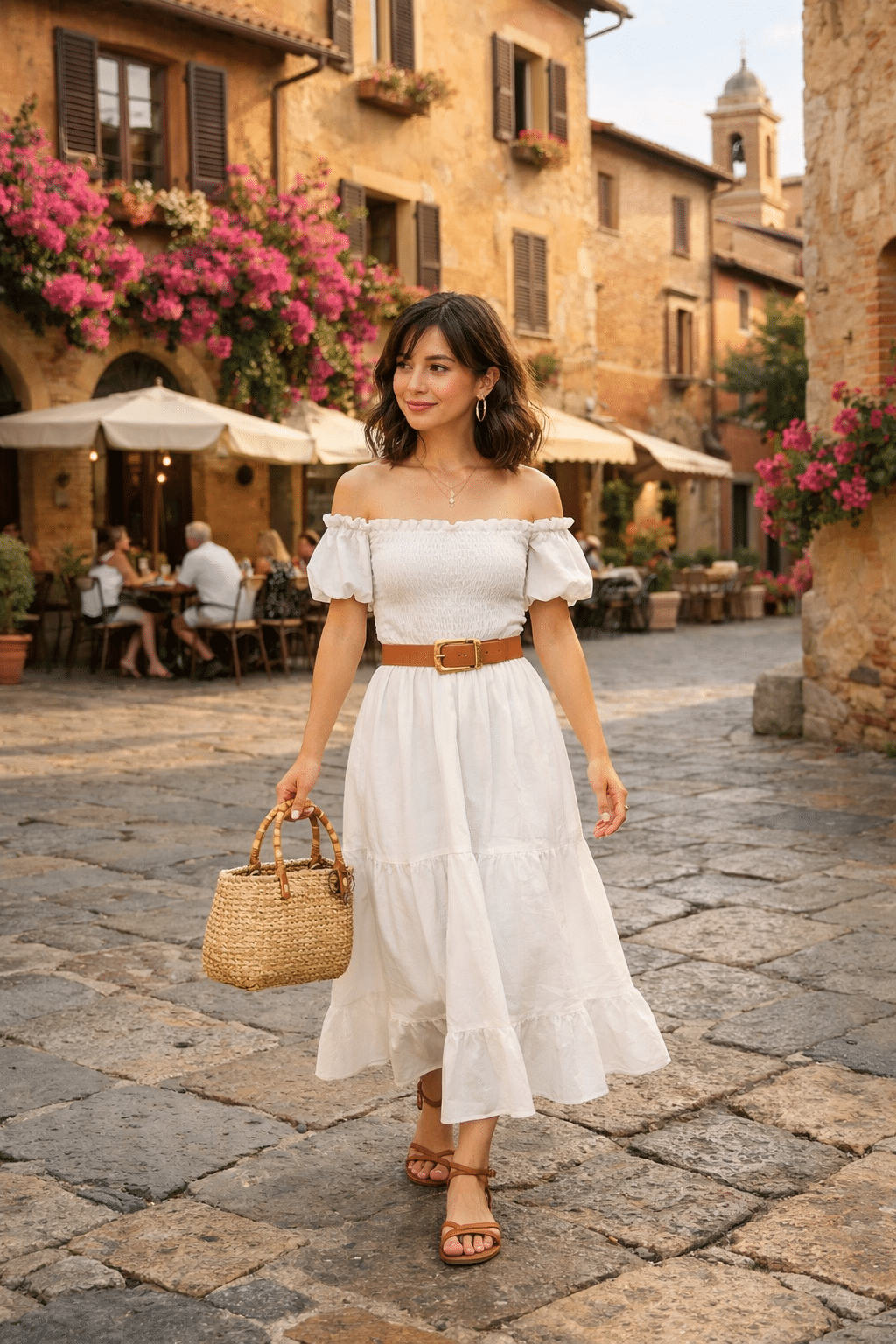 Stylish petite Italy outfits perfect for a chic travel destination look.