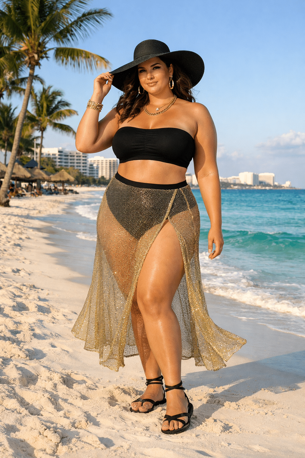 Stylish plus size Cancun outfits perfect for a vibrant beach getaway. Stylish plus size Cancun outfits perfect for a vibrant beach getaway.