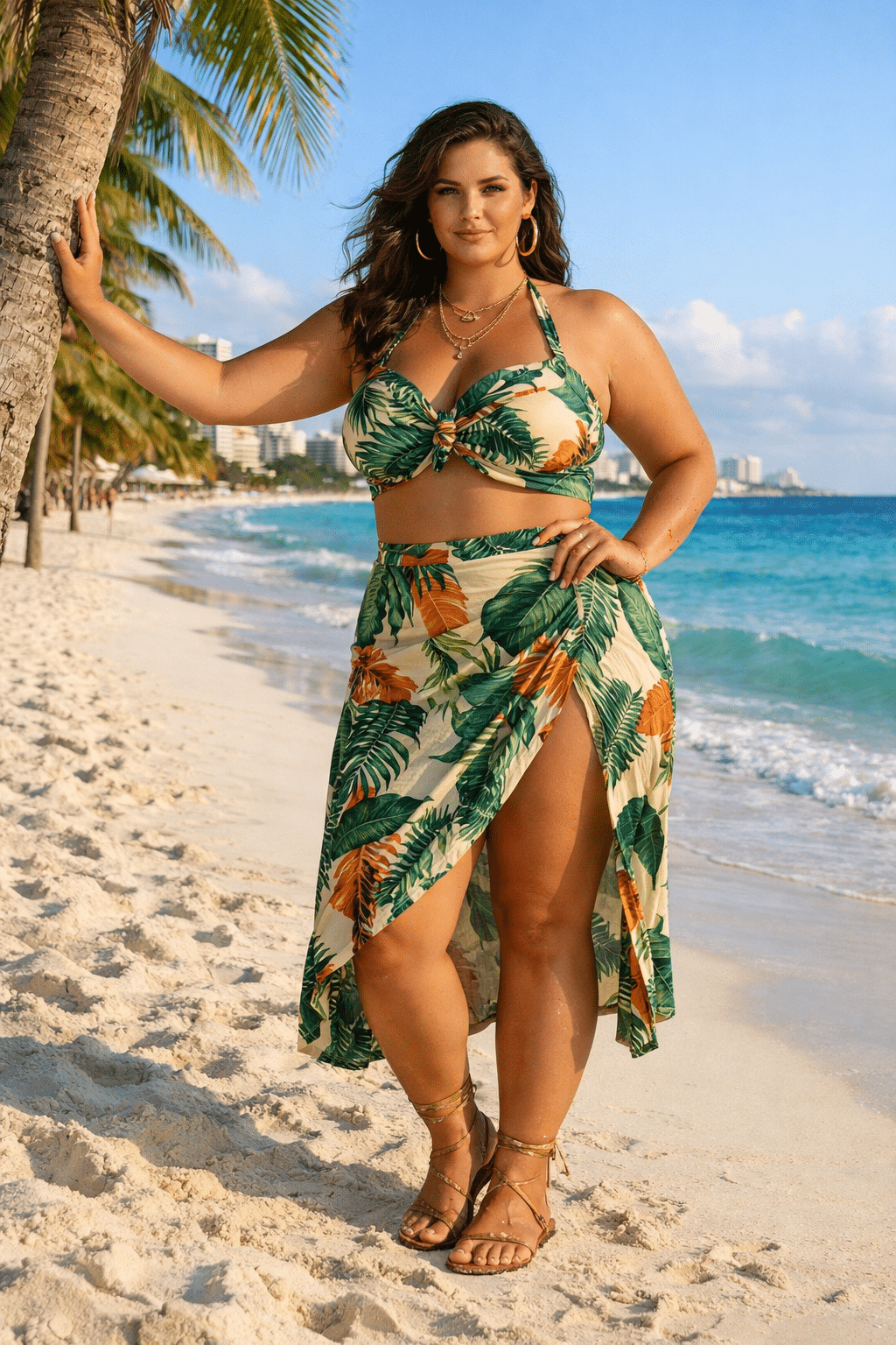 Stylish plus size Cancun outfits perfect for tropical getaways and beachside adventures. Stylish plus size Cancun outfits perfect for tropical getaways and beachside adventures.